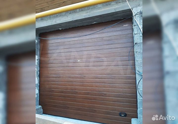 Гаражные секционные ворота