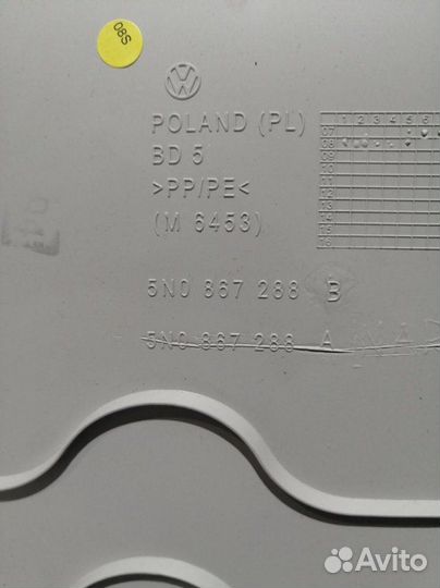 Обшивка стойки задняя правая Volkswagen Tiguan 20