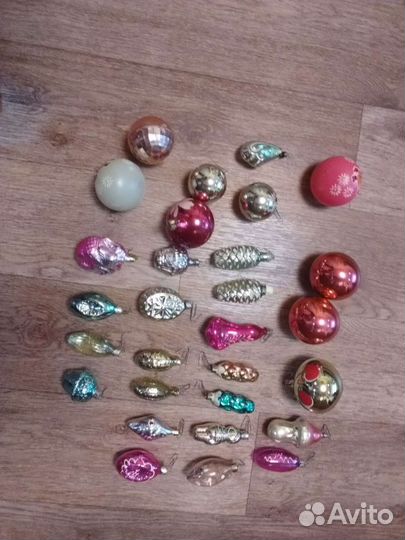Елочные игрушки СССР
