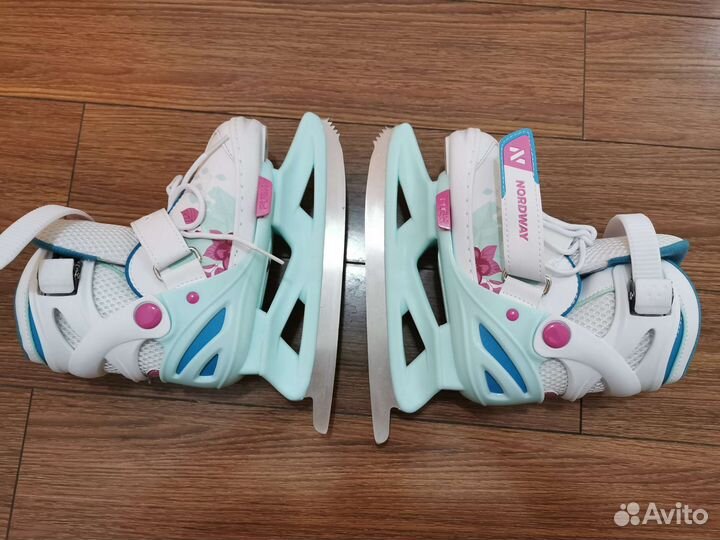 Детские коньки раздвижные nordway slide 26-31