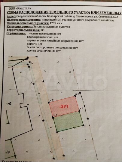 Участок 18 сот. (ИЖС)