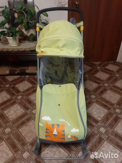 Детские санки коляска бу