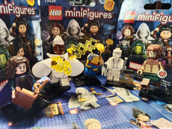 Lego minifigures marvel series 2