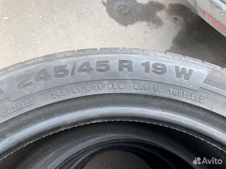 Continental ContiSportContact 5 SUV 245/45 R19 98W