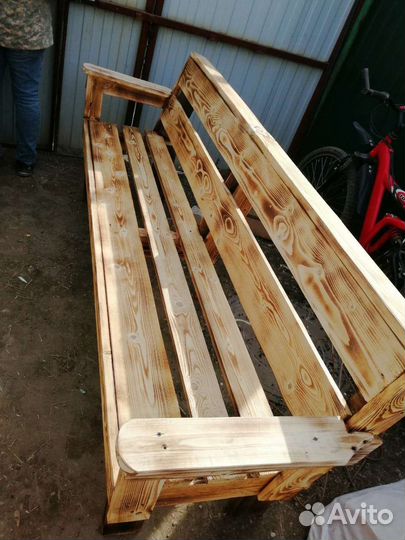Скамейка лавочка садовая