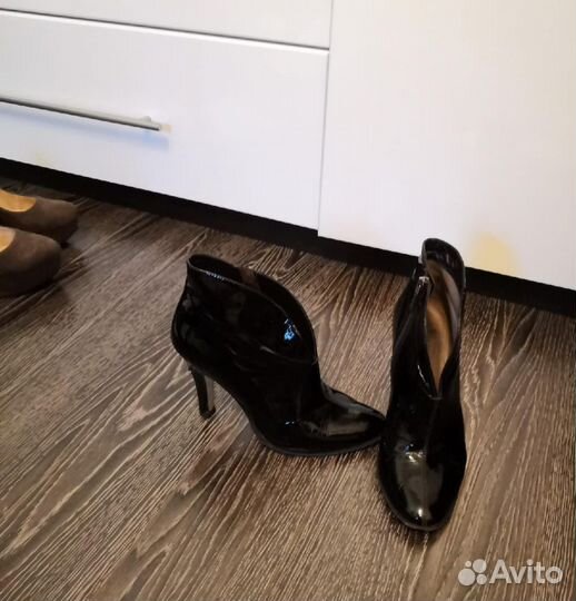 Ботильоны натуральная кожа