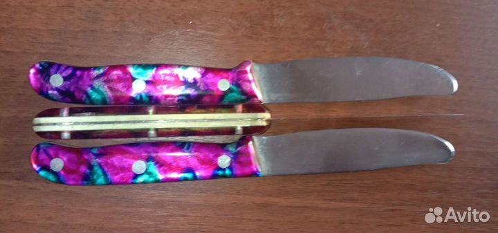 Ножи десертные нержавейка новые