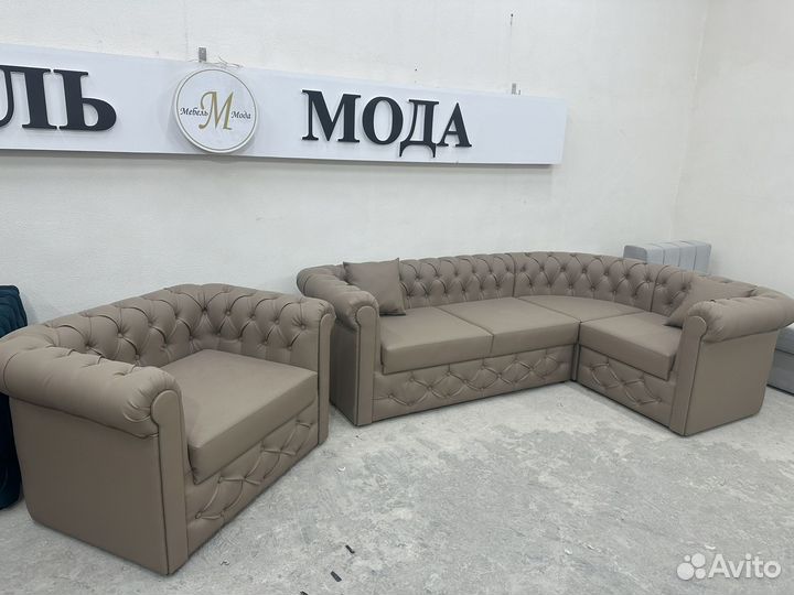 Диван Честер угловой