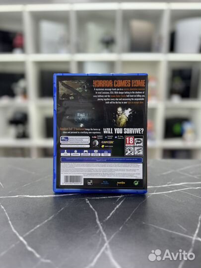 Диск для PS4. Resident Evil 7. Biohazard