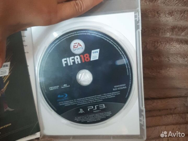 Диск на пс3 фифа 2018