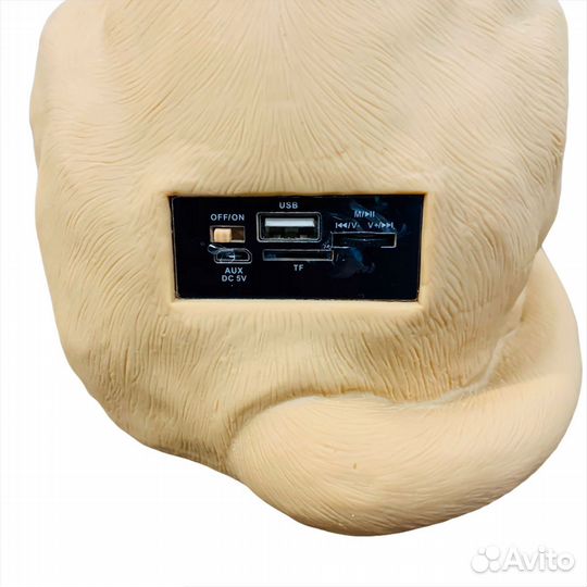 Портативная колонка DOG2 CH-M211 коричневый