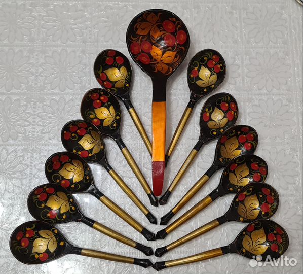 Ложки деревянные СССР