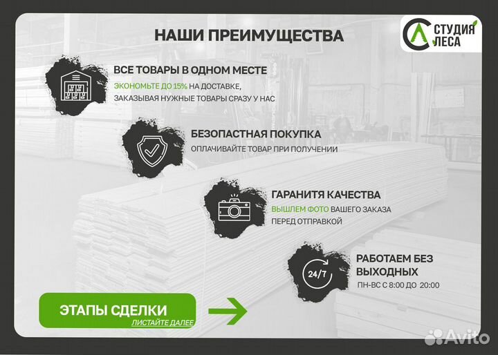 Брус, все размеры