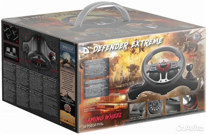 Игровой руль defender extreme