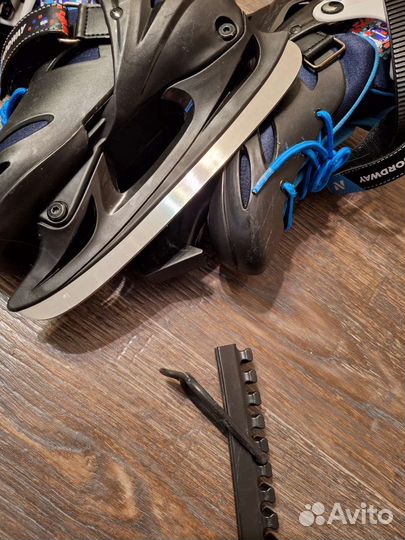 Коньки фигурные детские раздвижные р-р 34-37