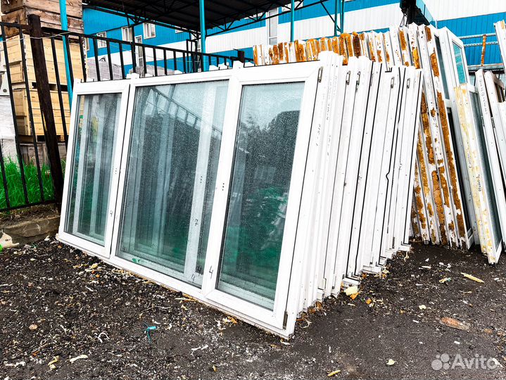 Пластиковые Окна и двери пвх бу