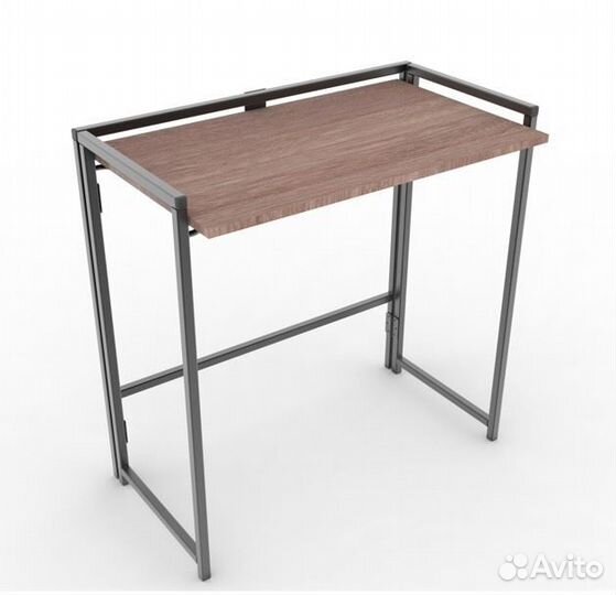 Компьютерный стол слкс-2 red&black темный шимо