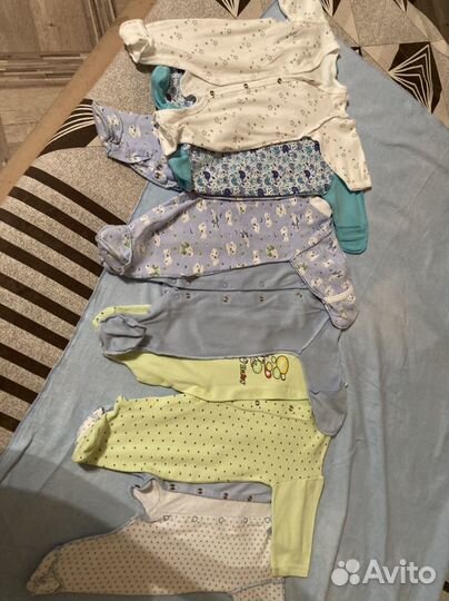 Вещи от 0 до 3 месяцев