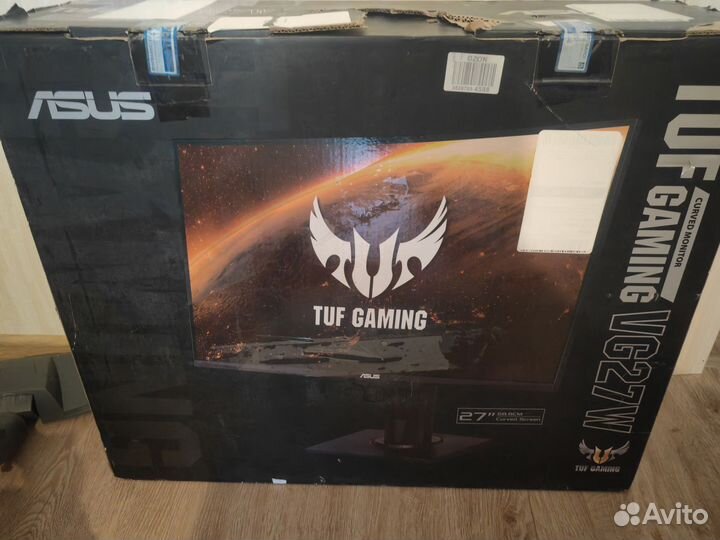 Asus TUF Gaming VG27WQ, 2560x1440, 165 Гц, новый