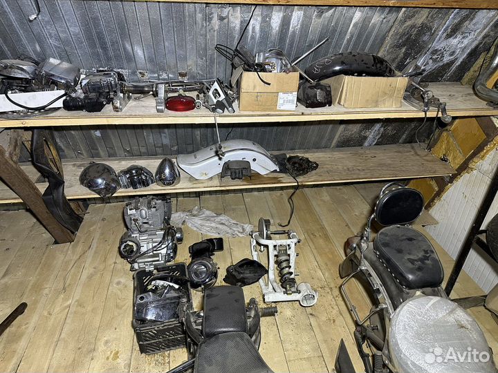 Yamaha XVS400 dragstar classic custom запчасти