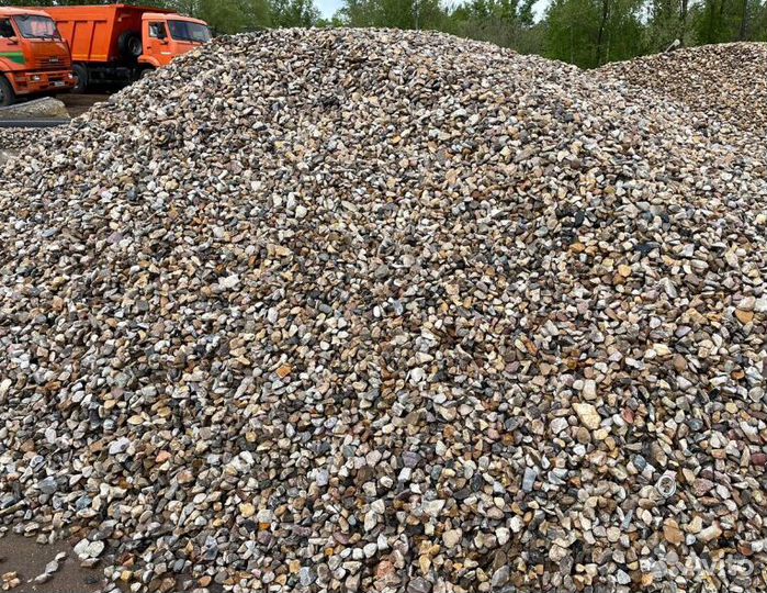 Щебень гравийный с доставкой