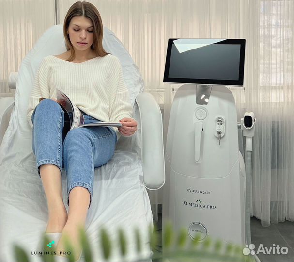 Диодный лазер для эпиляции Лю'Минес MaxOne 1200 Вт