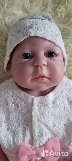 Куколка Реборн виниловая (девочка)