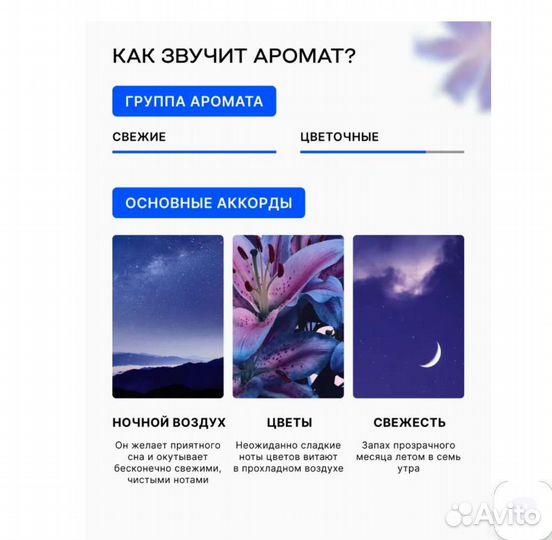 Масляные духи Библиотека ароматов Лунная пыль