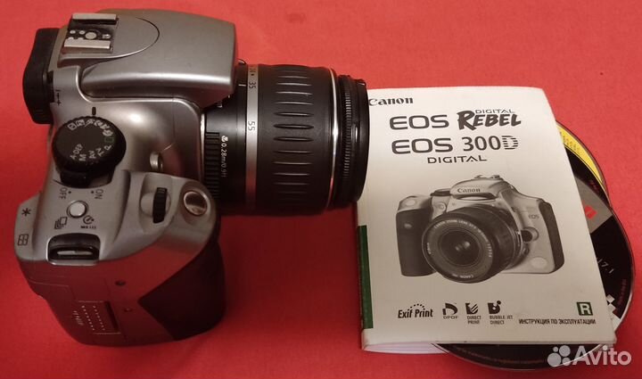 Canon EOS 300D kit фотоаппарат