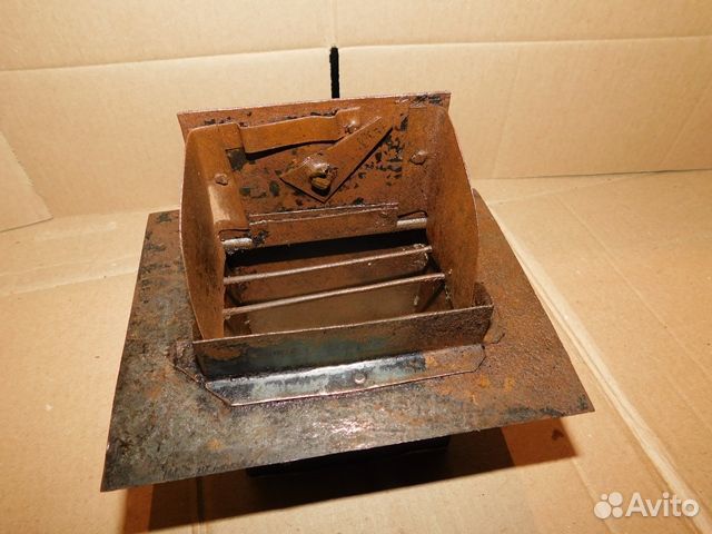 Старинная,печная-каминная, жестяная вытяжка-душник