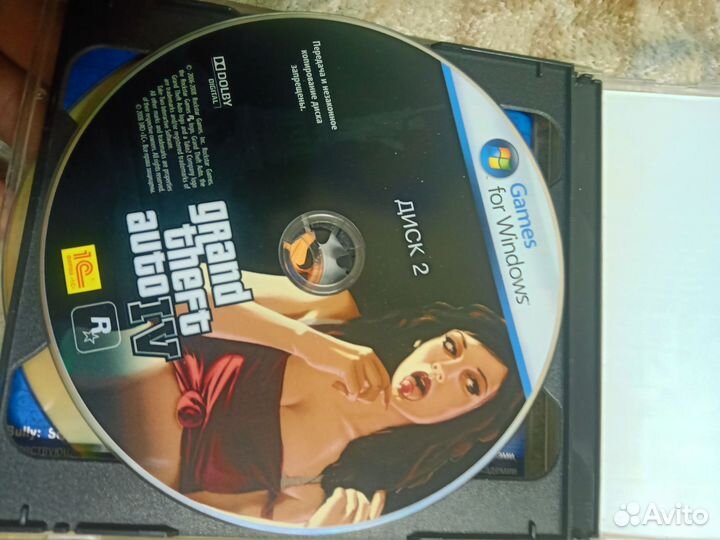 Лицензионный диск GTA 4