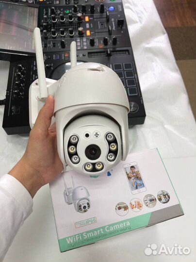 Видеонаблюдение. Поворотная камера с модулем 4G