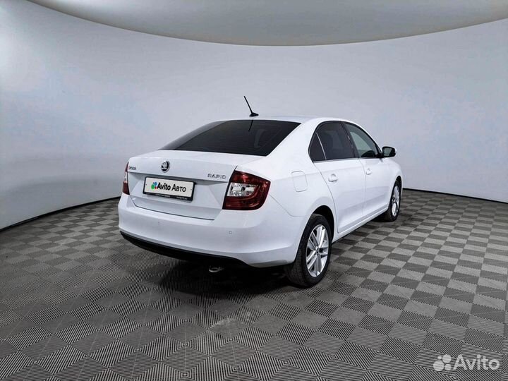 Skoda Rapid 1.6 МТ, 2017, 159 779 км