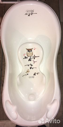 Ванночка для купания с горкой