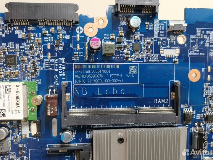 Ноутбук Dexp CLV-970-BP (Разбор)(По запчастям)
