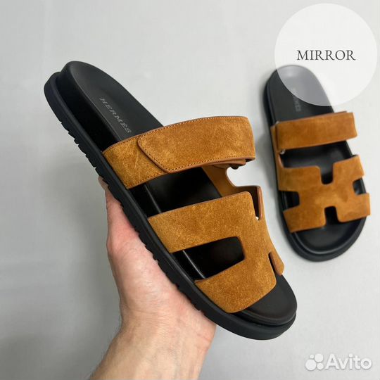 Мужские Шлепанцы Hermes Chypre