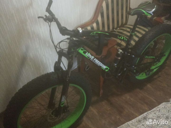 Новый велосипед фетбайк с али