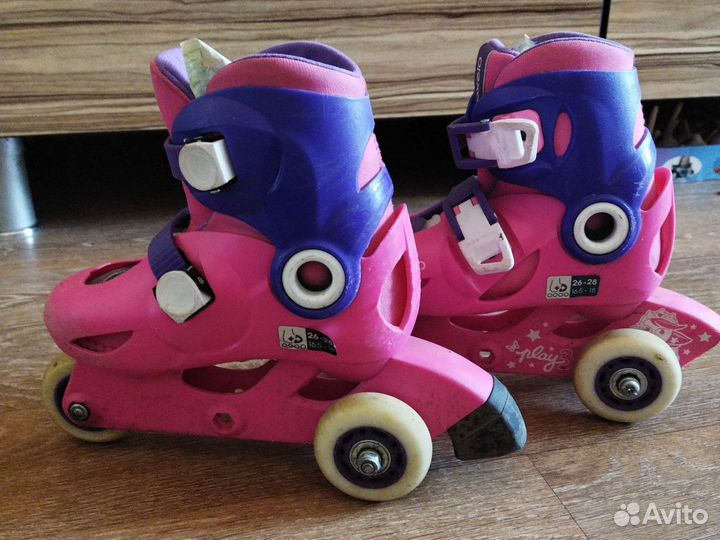 Роликовые коньки детские