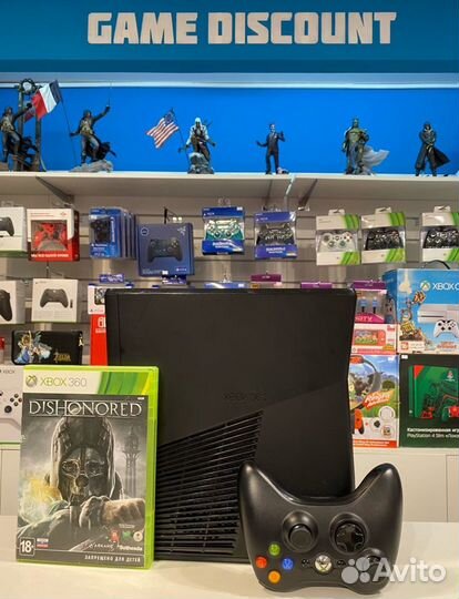 Xbox 360 250gb + Dishonored (Магазин, Гарантия)