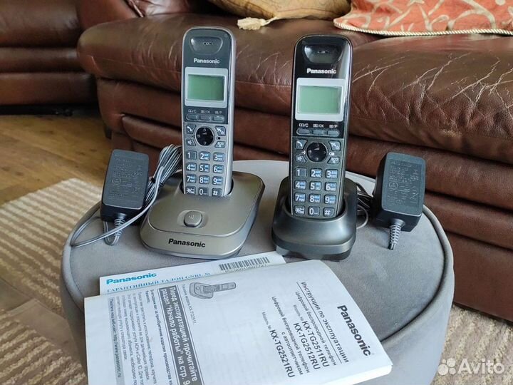 Panasonic KX-TG2512RU трубки 2 шт