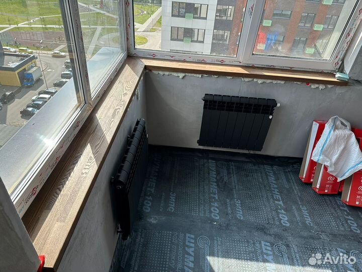 Деревянные подоконники делаем замер и монтаж