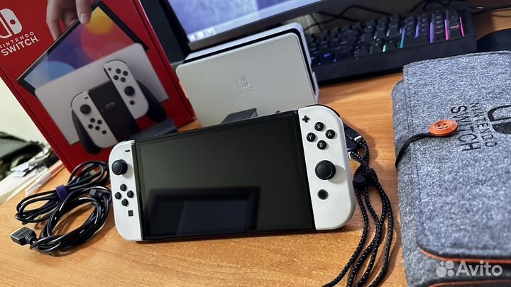 Nintendo switch oled с играми