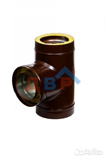 Сэндвич тройник для дымохода