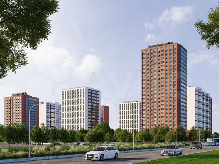 2-к. квартира, 52,1 м², 8/16 эт.