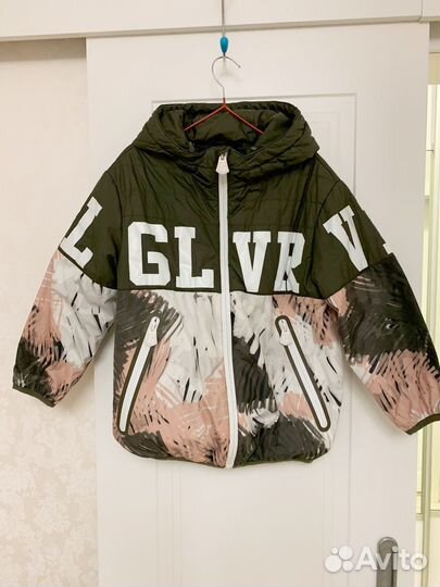 Комплект Ветровка Gulliver 128 р-р и шапка 54 р-р