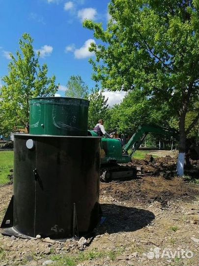 Установка канализации септик под ключ