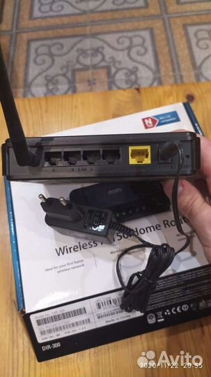 Маршрутизатор D-Link DIR-300NRU