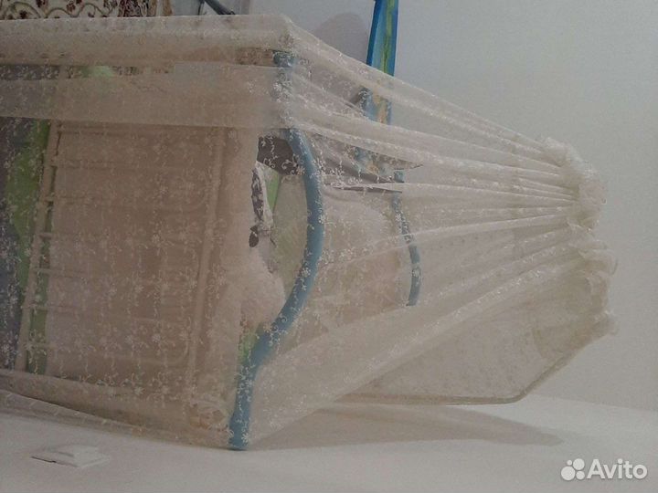 Бортики и балдахин в кроватку