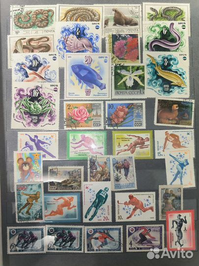 Почтовые марки СССР 1957-1980