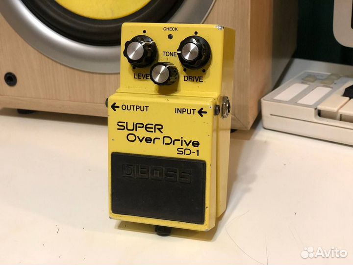 Boss SD-1 Super Overdrive HI-FI Mod